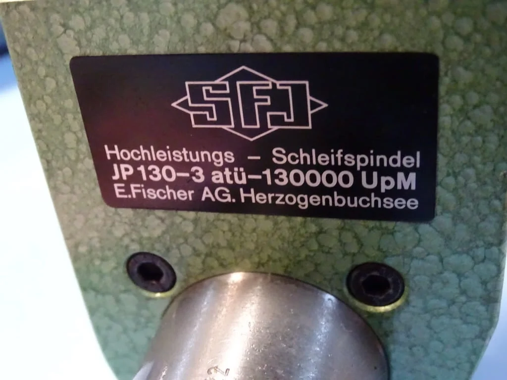 Пневматичен мотор шпиндел за шлайф SFJ-JP130-3 precision grinding spindle ф80 — снимка 3