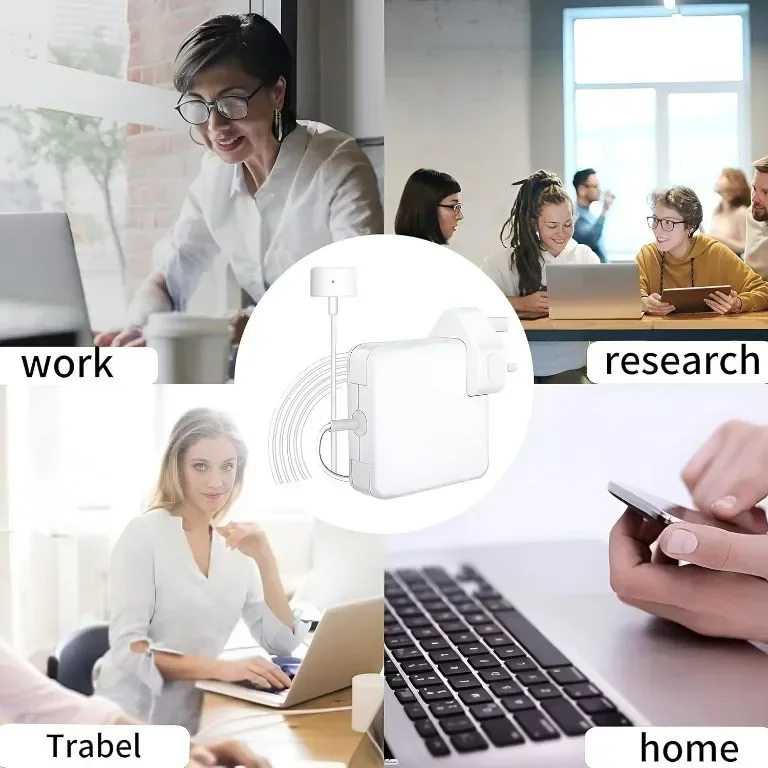 Зарядно устройство за Mac Book Air, 60W с Т-образен накрайник за Mac Book Air 11" и 13" — снимка 7
