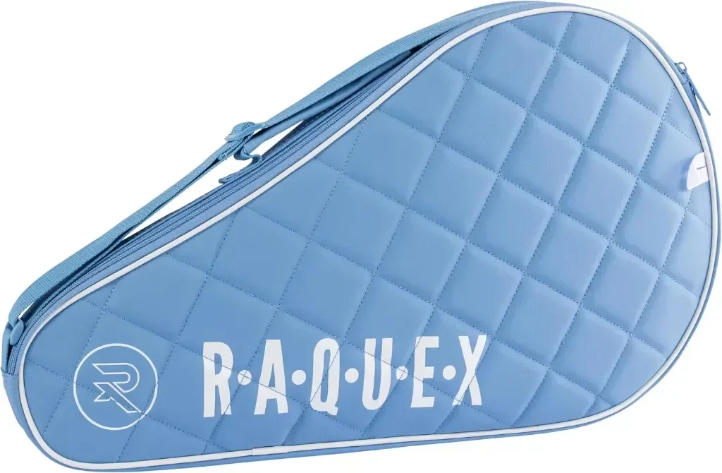 Чанта за ракета за падел Raquex Elite - синя, за 1 ракета — снимка 2