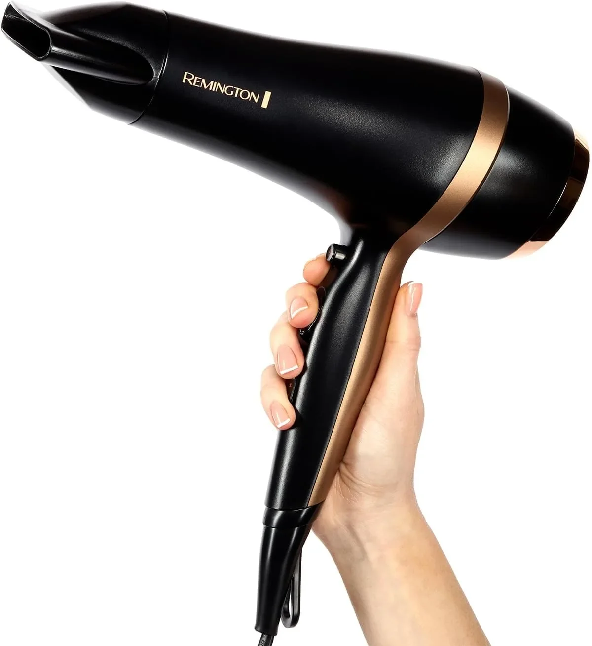 Сешоар Remington Salon Smooth подаръчен комплект с концентратор, дифузер, кръгла четка и чанта — снимка 2