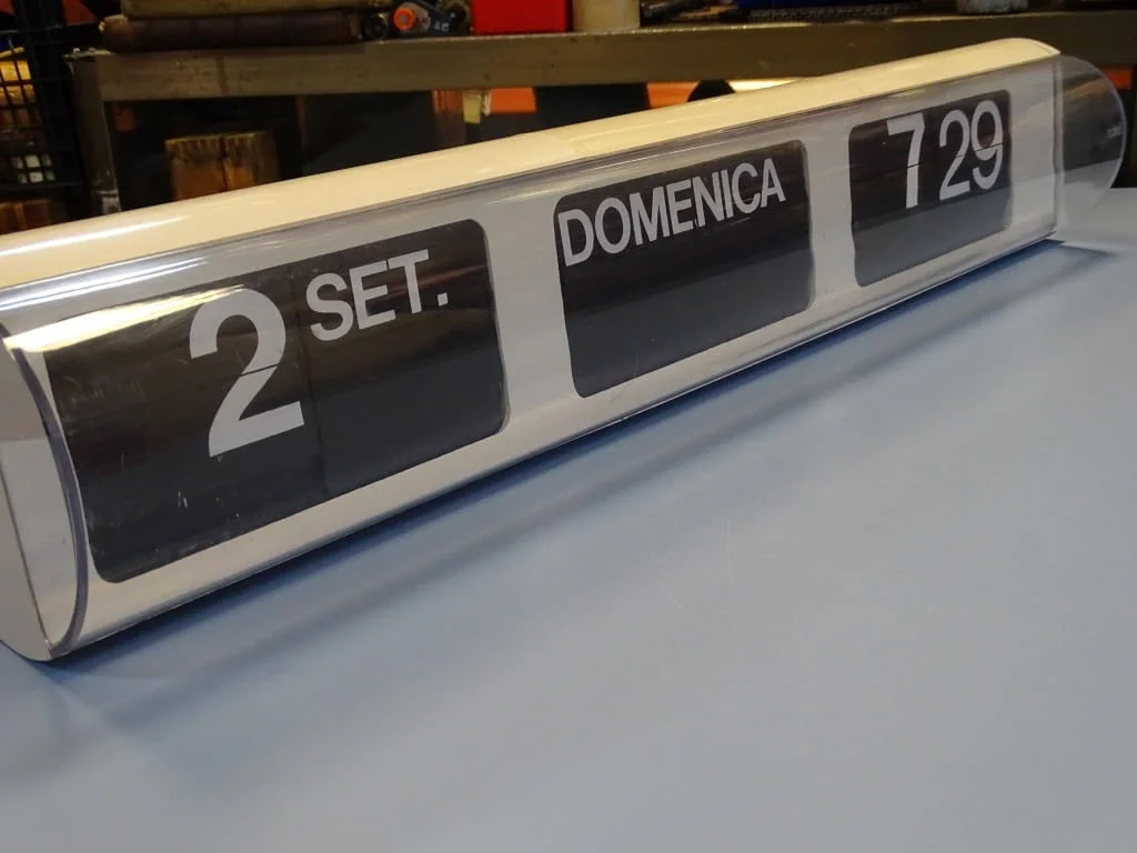 Ретро стенен индустриален часовник solari& c.udine Dator 6 receiver — снимка 2