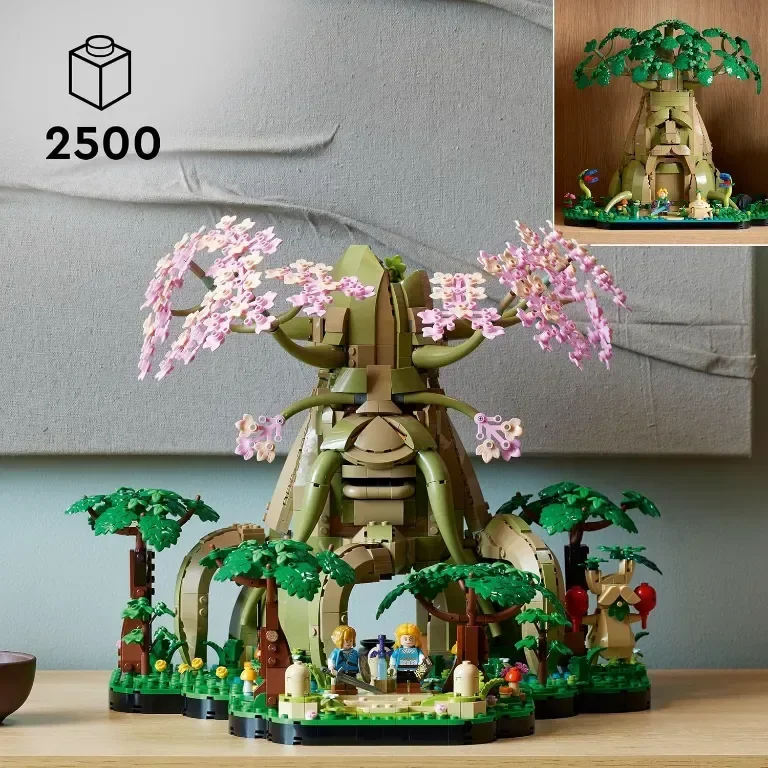 LEGO Легендата за Зелда, Страхотно дърво Деку 2 в 1, 77092, 2500 части — снимка 2