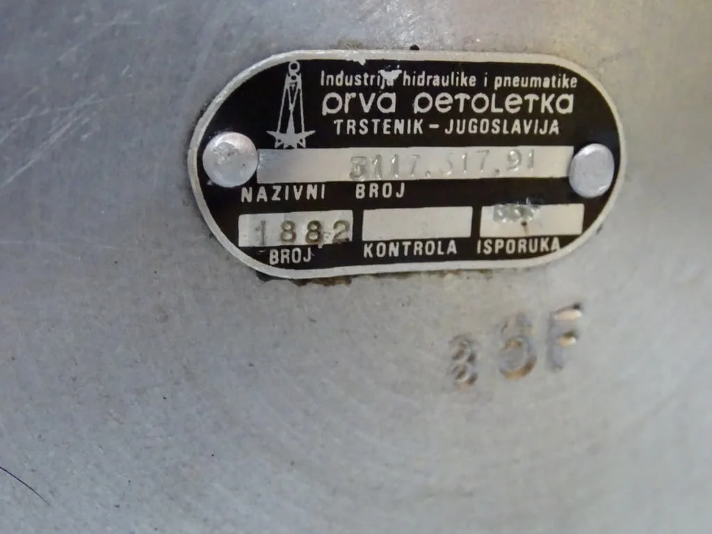 Хидравлична зъбна помпа "Prva Petoletka" Hydraulic pump — снимка 5