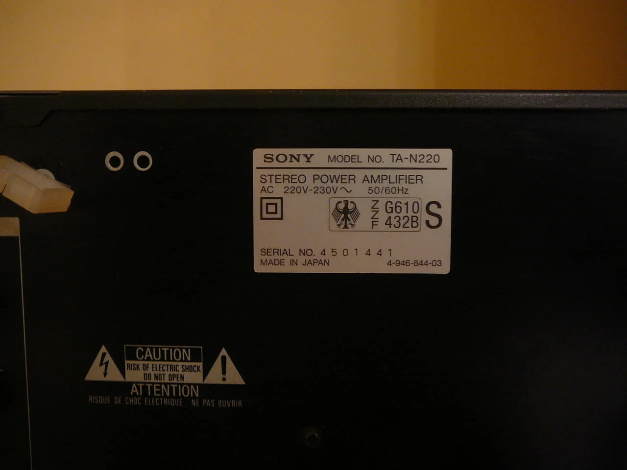 Sony ta-n220 — снимка 7