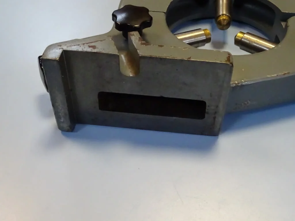 Неподвижен люнет за шлайф Ocuma и др. Ф125mm — снимка 3