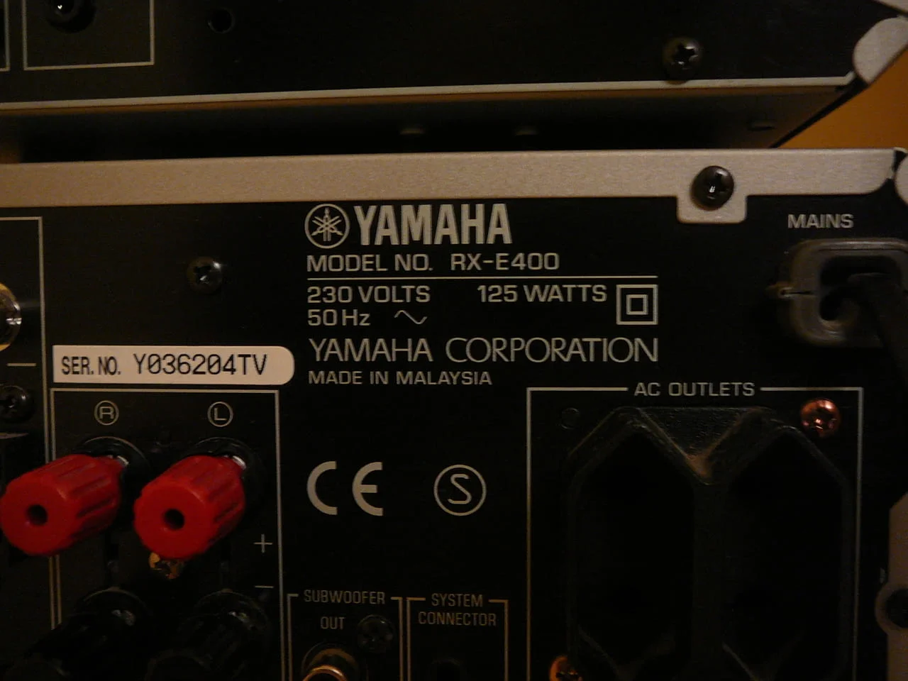 Yamaha rx-e400 i cdx-e400 — снимка 7