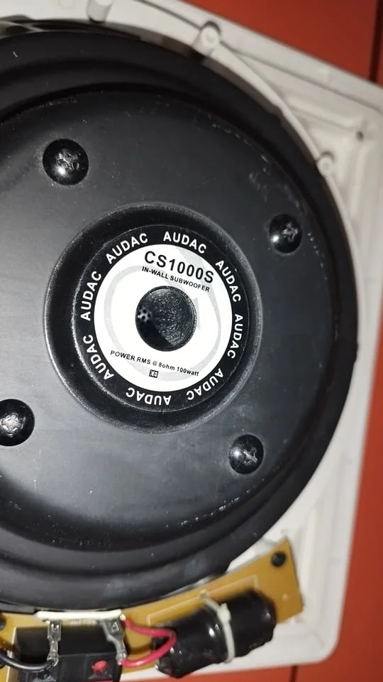 Тонколони за вграждане - AUDICA professional Median IC 165 и AUDAC CS1000S - Субуфер за вграждане — снимка 8