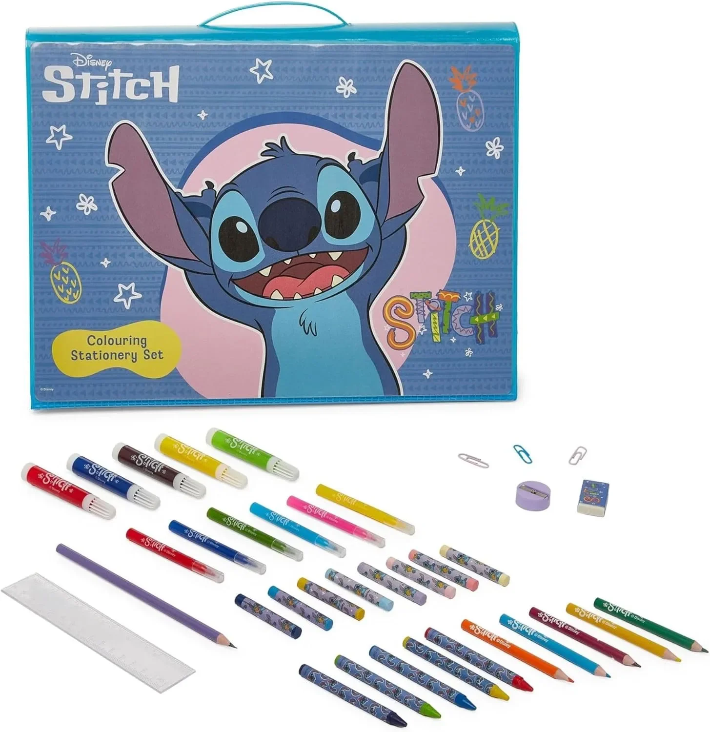 Комплект за рисуване Disney Stitch с изскачащ статив и 162 части