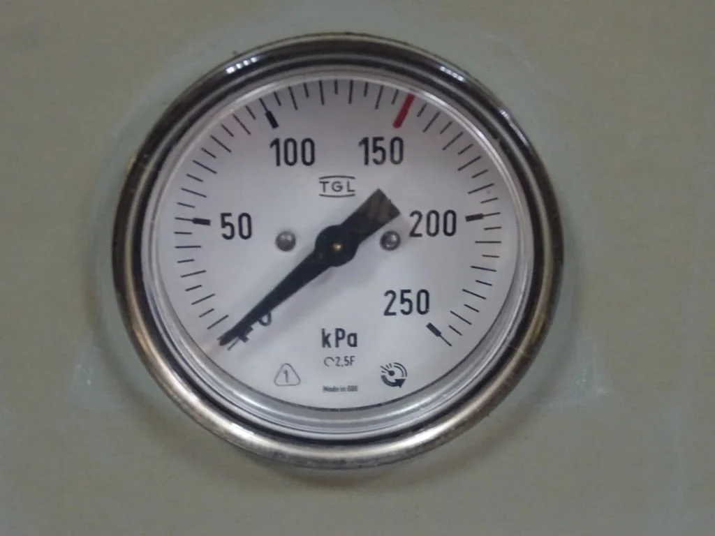 Уред за активен контрол VEB AEROCON BH-4 air gauge unit 500kPa — снимка 3