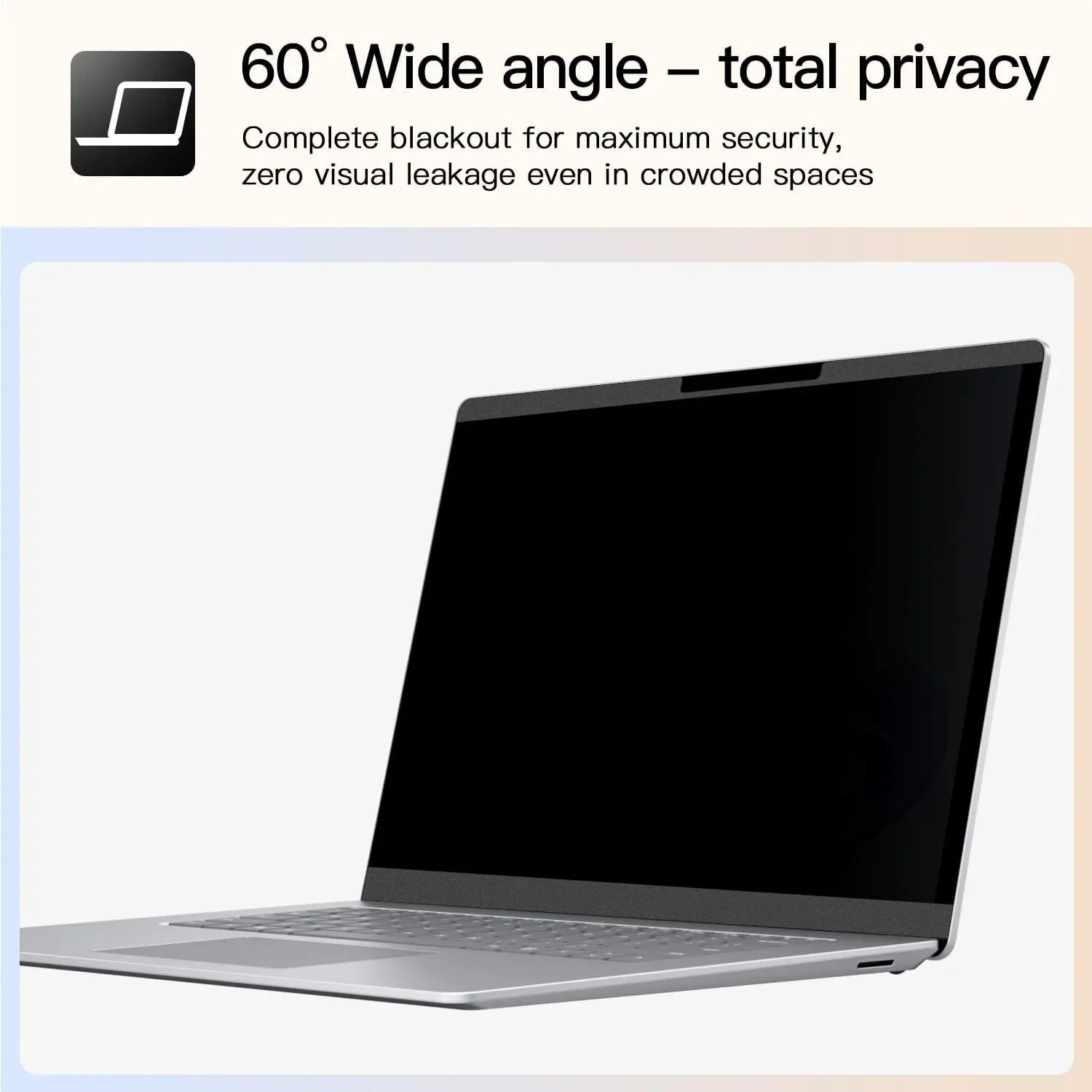 ZOEGAA магнитен екран за поверителност за Microsoft Surface 13,5 инча (модели 1/2/3/4/5/6) — снимка 5