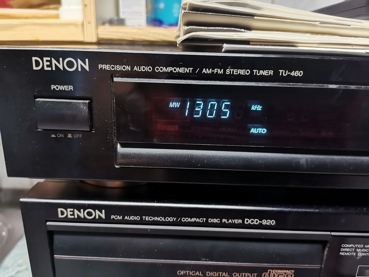 Denon pra 1500, Denon DRW-850, Denon DCD-920 , Denon TU 460 — снимка 3