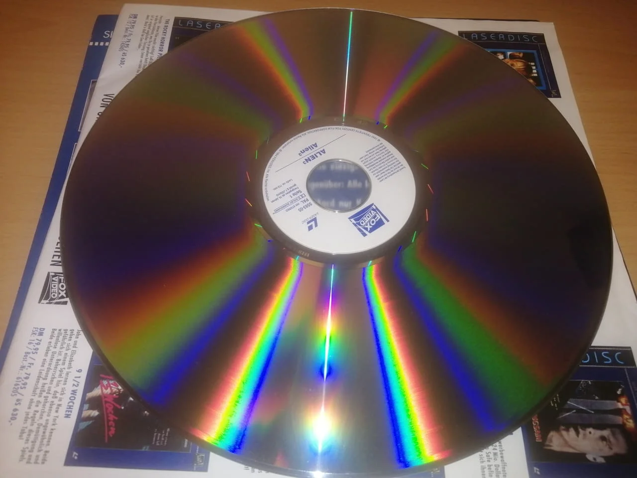 ALIEN 3 PAL Deutsch Laserdisc — снимка 6