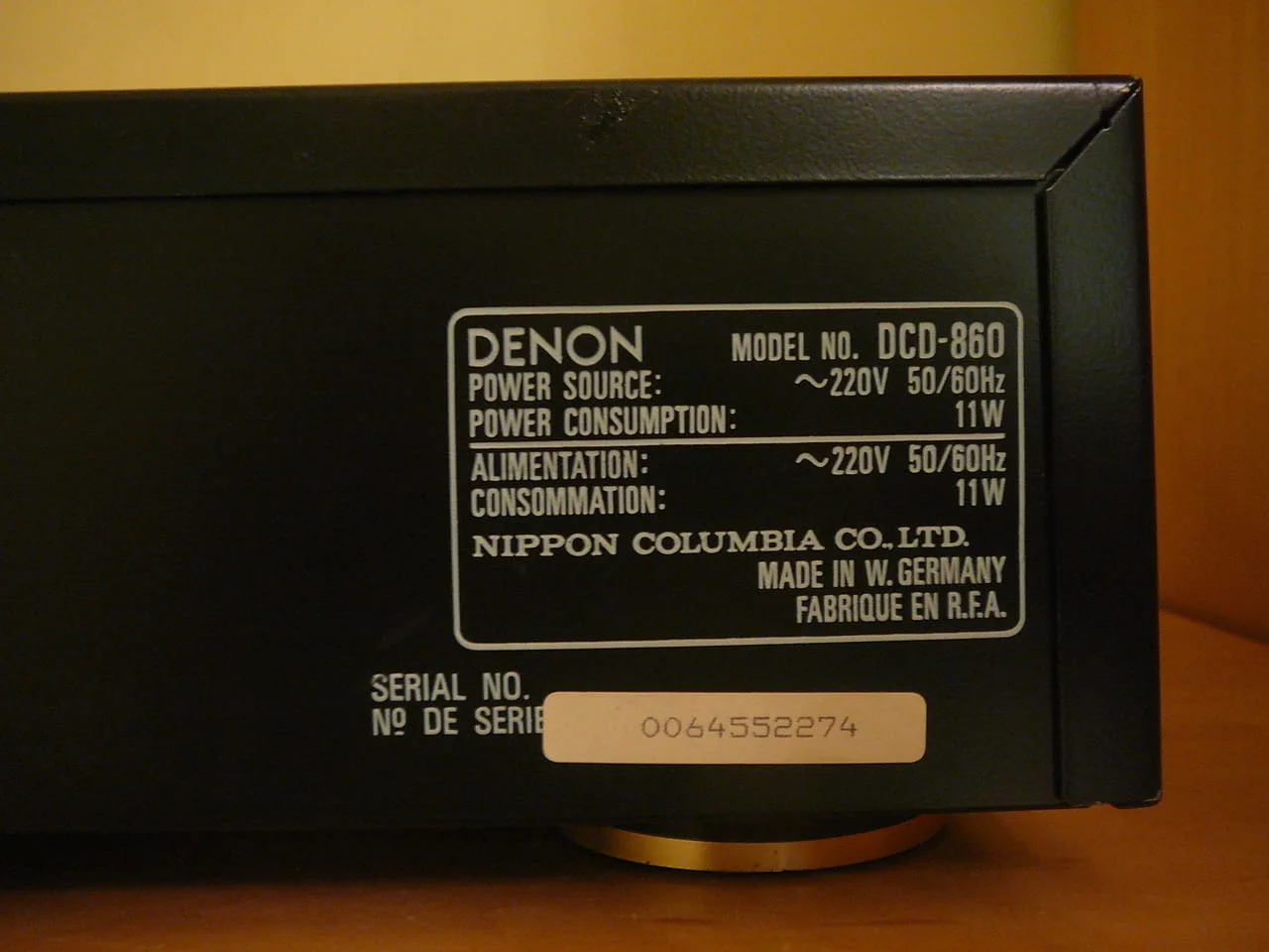 Denon dcd-860 — снимка 9