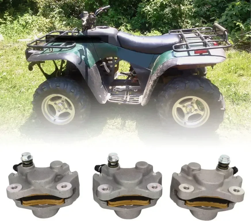 Keenso 3 бр. ATV преден заден спирачен апарат с накладка 0402 010 за Arctic Cat ATV — снимка 4