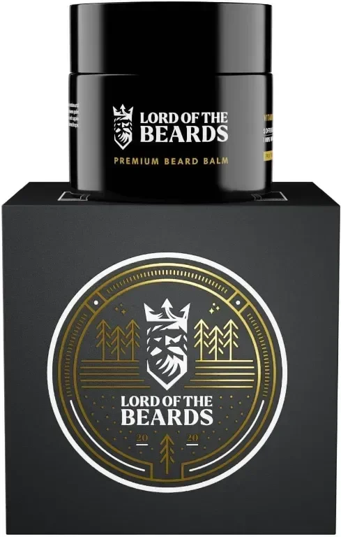 LORD OF THE BEARDS Балсам за брада за мъже, ароматизиран, немазен, с масло от манго и ший – 50 ml — снимка 7