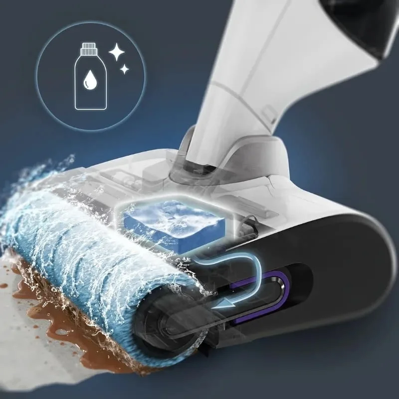 Прахосмукачка, Rowenta GZ7257E0 Floor Washer X-Clean 12 — снимка 4