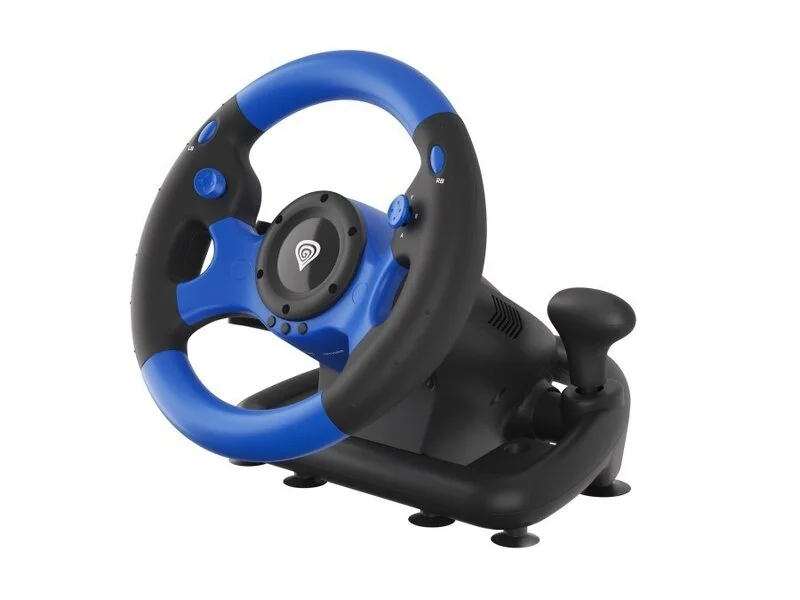 Волан Genesis Driving Wheel Seaborg 350 For PC/Console — снимка 3