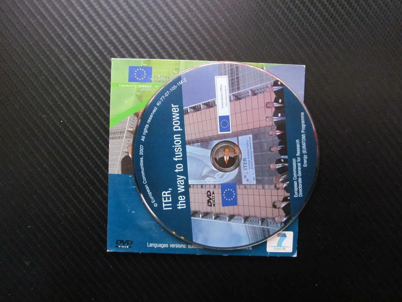 ITER the way to fusion power. DVD филм термоядрена енергия пътят стратегии развитие партньорство виз — снимка 2