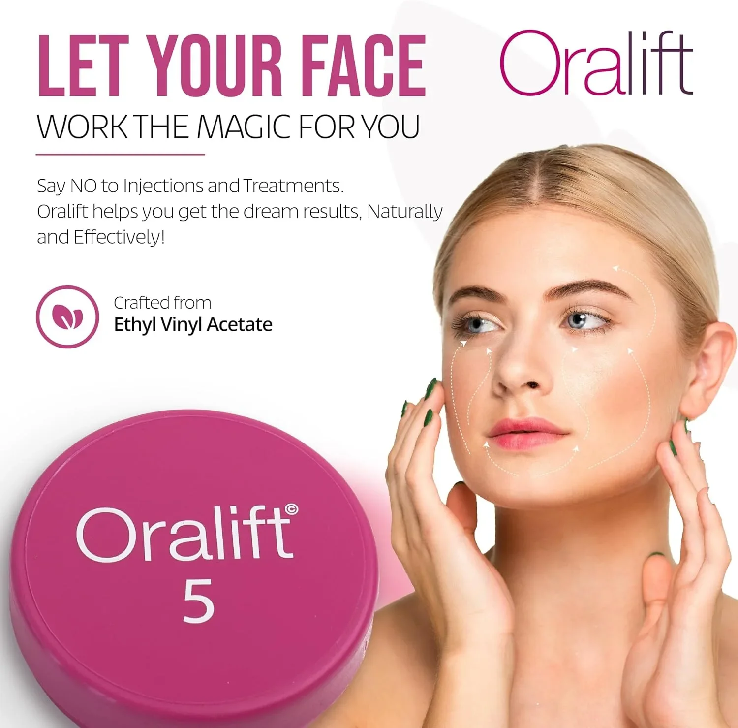 Oralift Premium – лифтинг устройство за лице против стареене (Touch Test комплект) — снимка 7