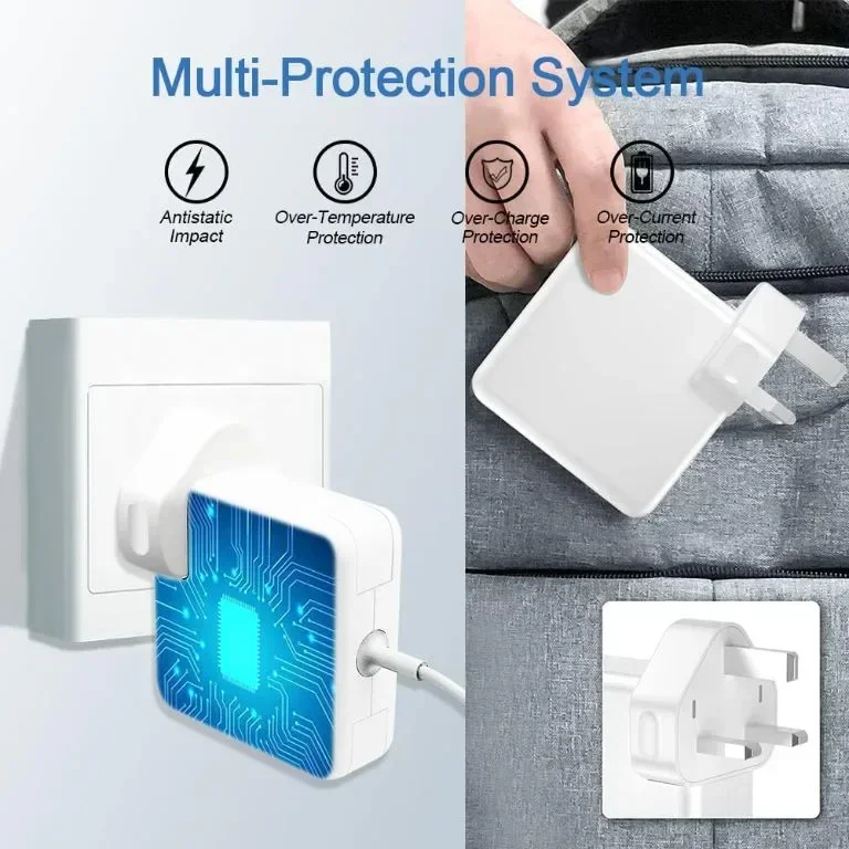 Зарядно устройство за Mac Book Air, 60W с Т-образен накрайник за Mac Book Air 11" и 13" — снимка 2