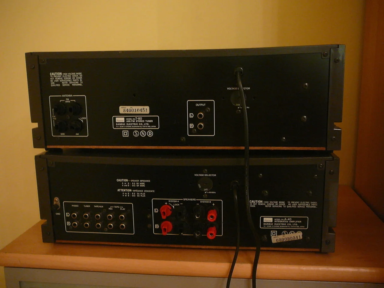Sansui a-40 i t-80 — снимка 6