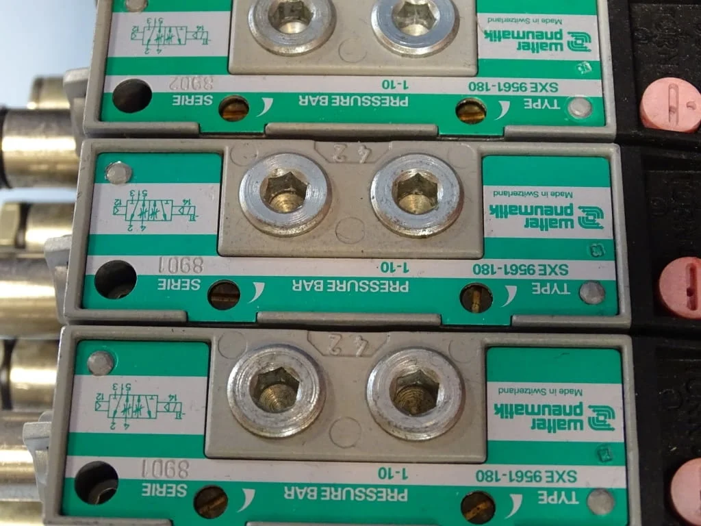 Пневматичен блок за управление Walter Pneumatic SXE 9561-180, SE 9301-900 — снимка 9