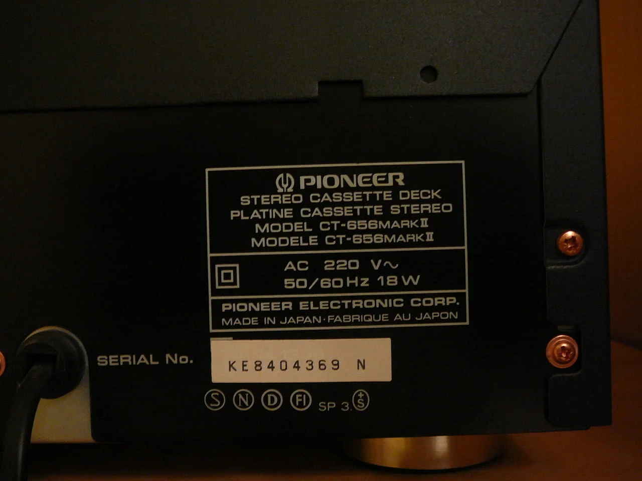 Pioneer ct-656 mark ii — снимка 6