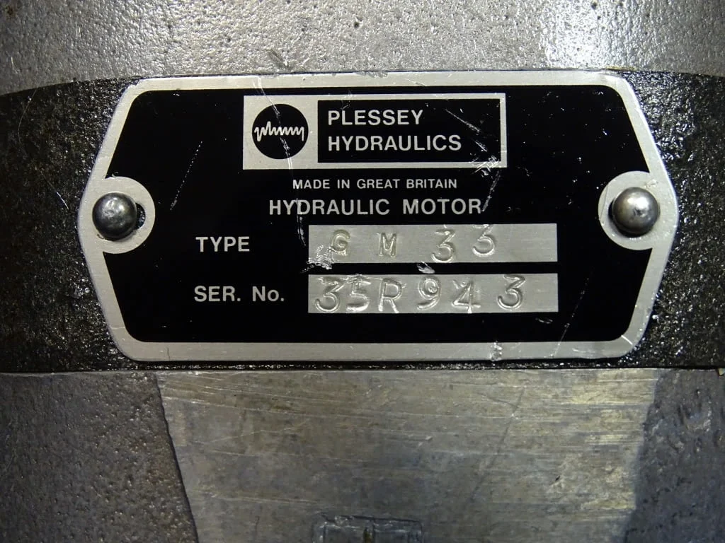 Хидромотор Plessey Hydraulic Motor GM 33 — снимка 5