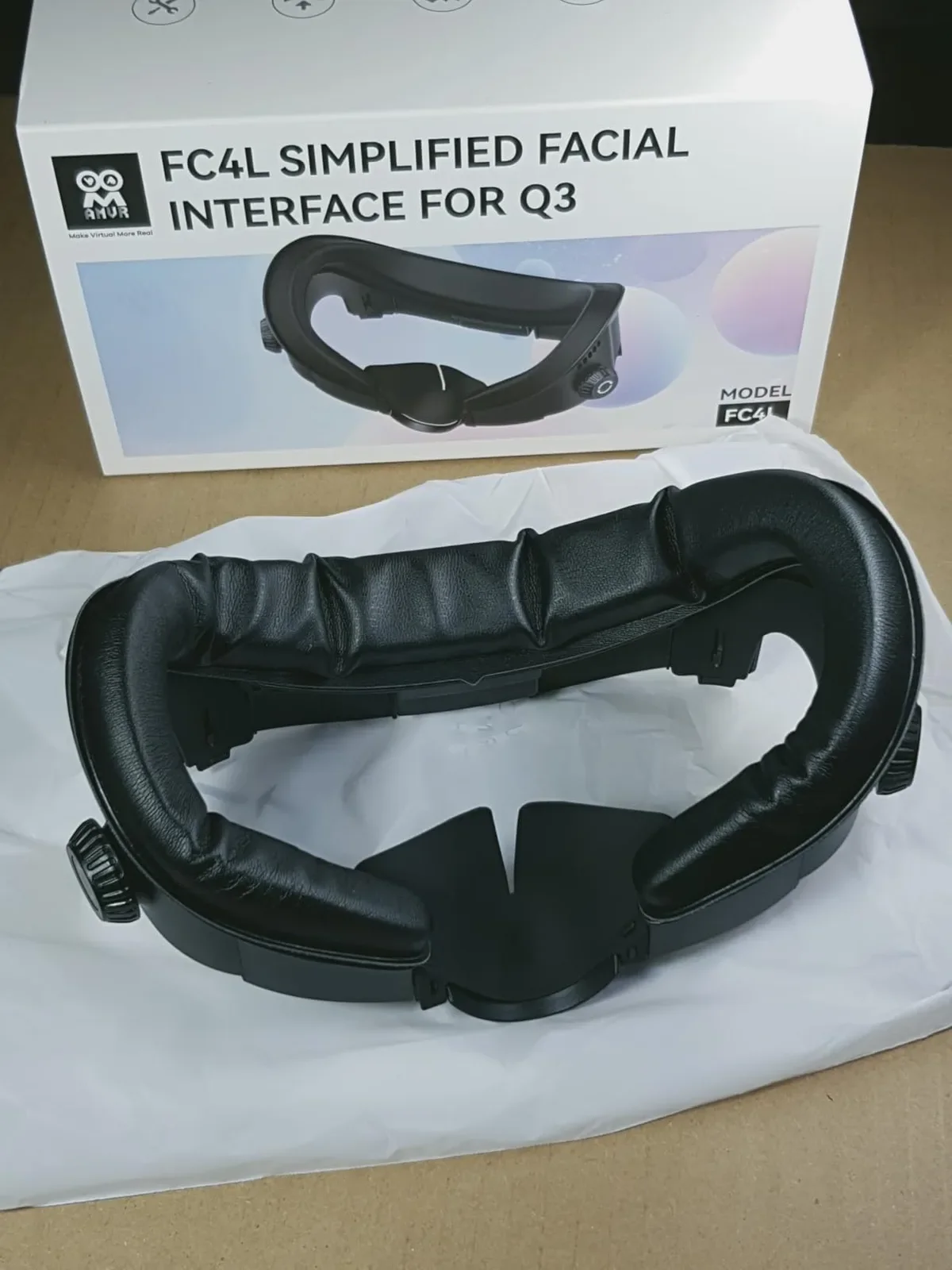 AMVR FC4L защитна подложка за лице за Meta/Oculus Quest 3 (включва силиконов щит за нос) — снимка 8