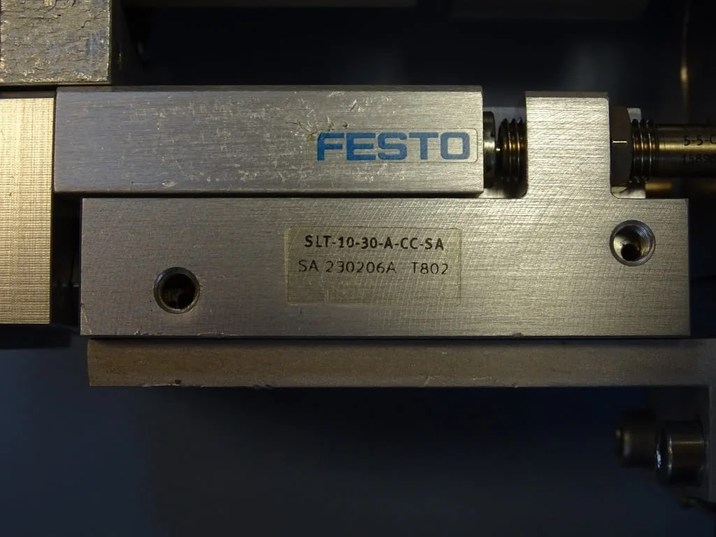 Ротационен модул SPN , Mitsubishi HC-MFS13-S13, Festo SLT-10-30-A-CC-SA — снимка 5