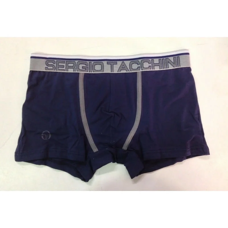 Sergio Tacchini M, L, XL, XXL черни, сиви, сини памучни мъжки боксерки мъжко бельо