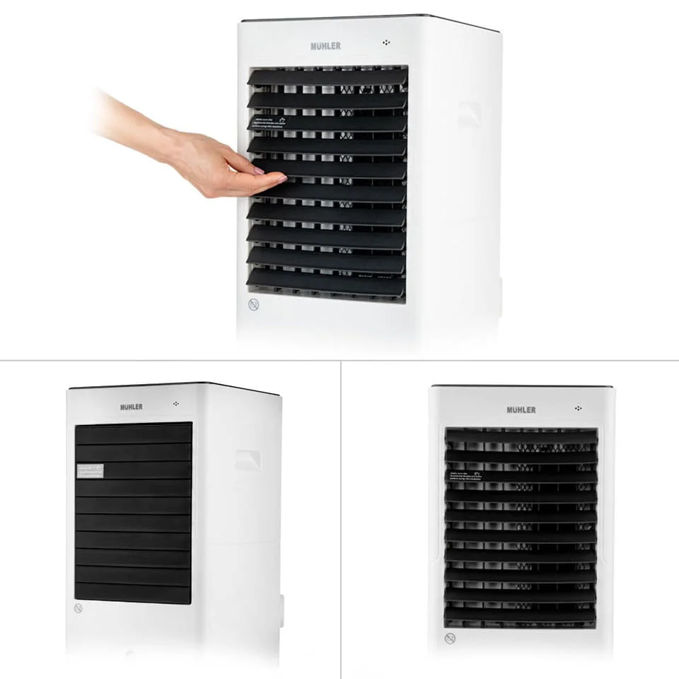 Мобилен охладител и отоплител Muhler MC-6066H, 2000W, LED — снимка 3