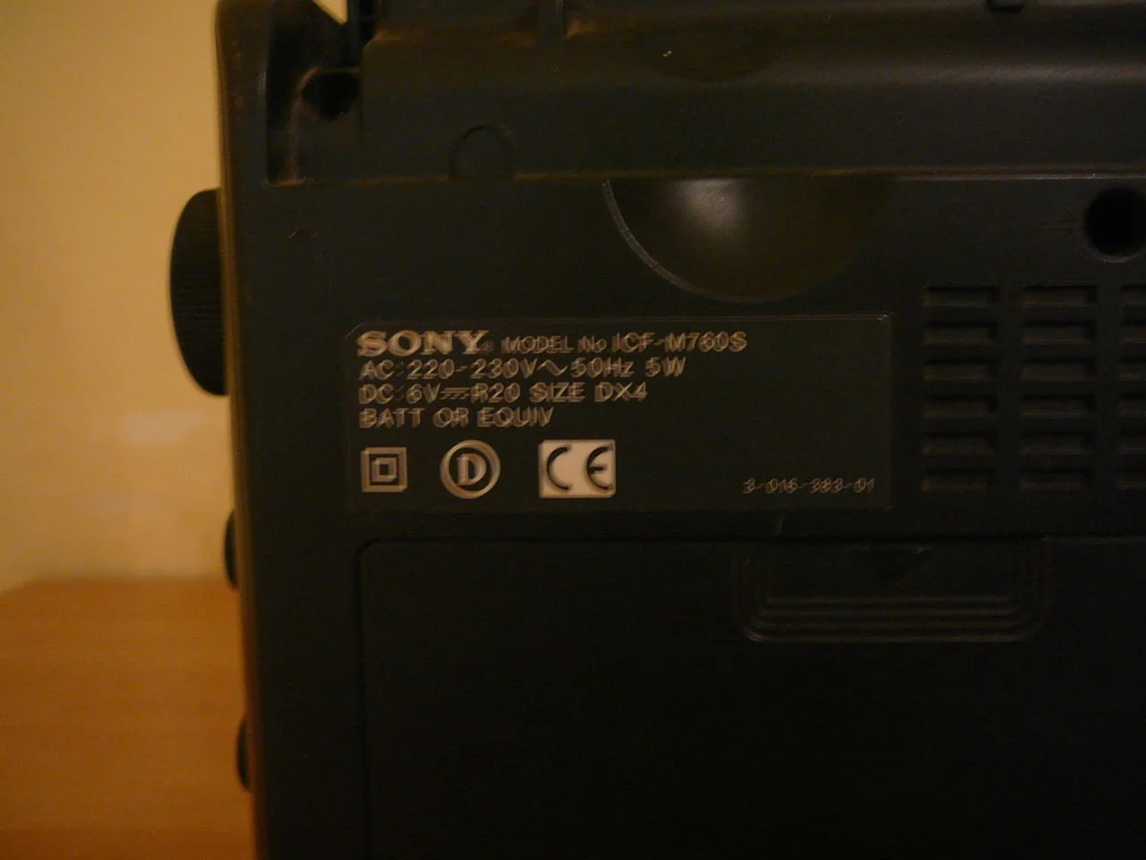 Sony icf-m760s — снимка 5