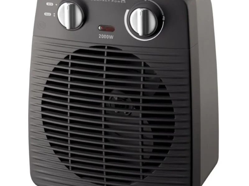 Вентилаторна печка, Rowenta SO2210F0, 2000W, 2 speeds, cool fan, 59db(A), thermostat. GREY / BLACK