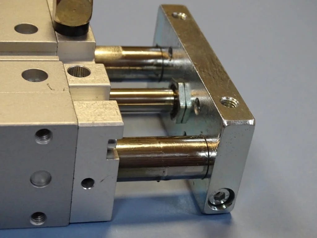 Пневматичен блок Festo DFM-25-80-B-PPV-A-GF Guided drive/Linear guide — снимка 5