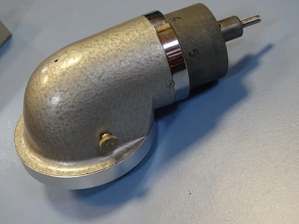 Оборотометър механичен VEB Kombinat Hand-Tachometer TYP Hmin-1 — снимка 7