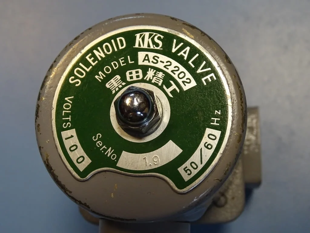 Магнет вентил KURODA KKS AS-2202 solenoid valve 100VAC 16Bar — снимка 3