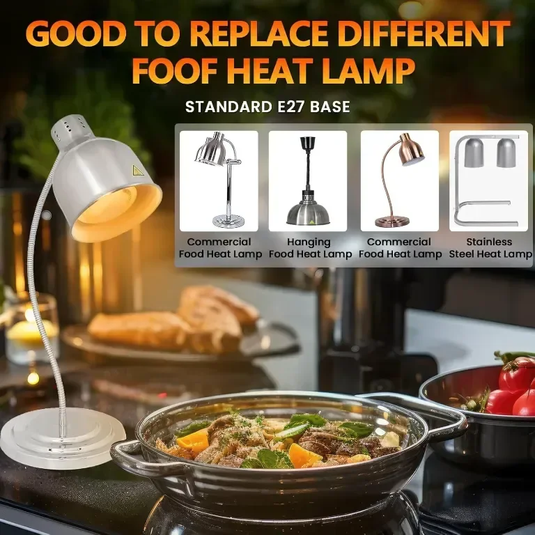 BrightArk 250W крушка за нагряване на храна, E27 — снимка 3