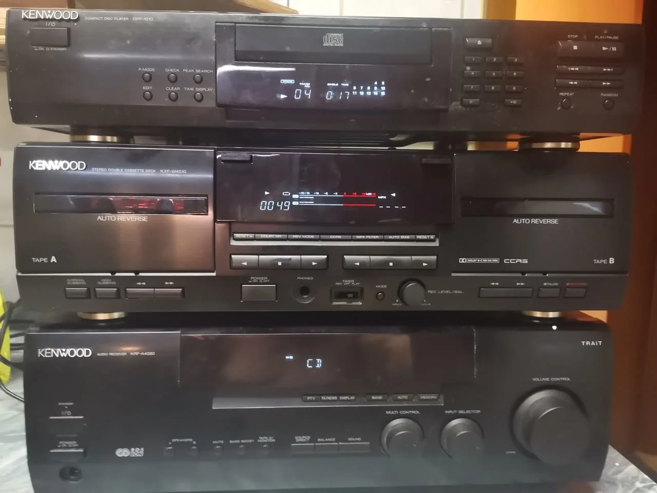 Kenwood Krf-A4020, Kxf-W 4010, Dpf-1010