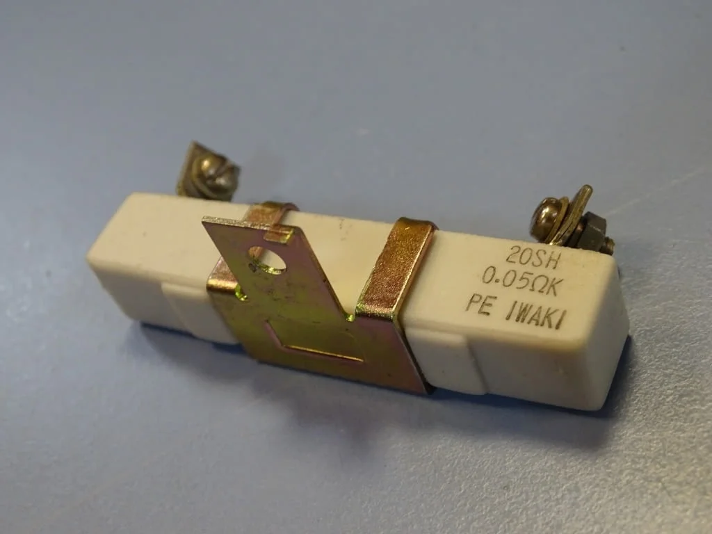 Резистор IWAKI 20SH resister 0.05ΩK ohm — снимка 5
