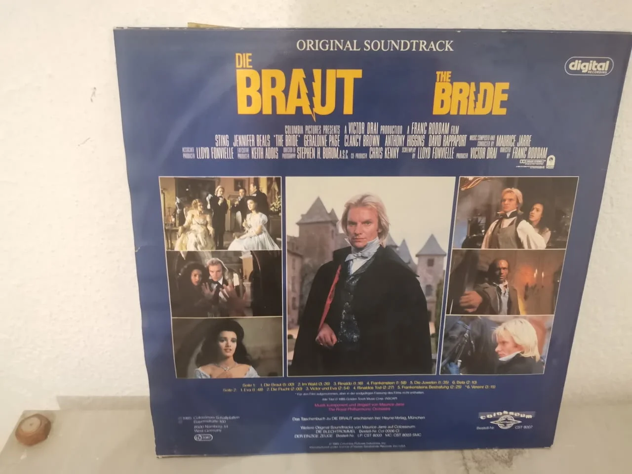 The Bride Die Braut Maurice Jarre Soundtrack Vinyl — снимка 5