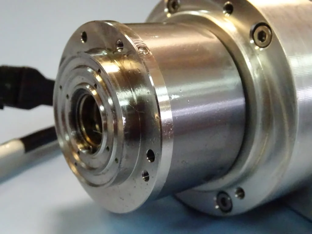 Серво мотор MITSUBISHI HC-KFS46-S13 AC servo motor, куплунг R+W, корпус IPW-800 L30 — снимка 3