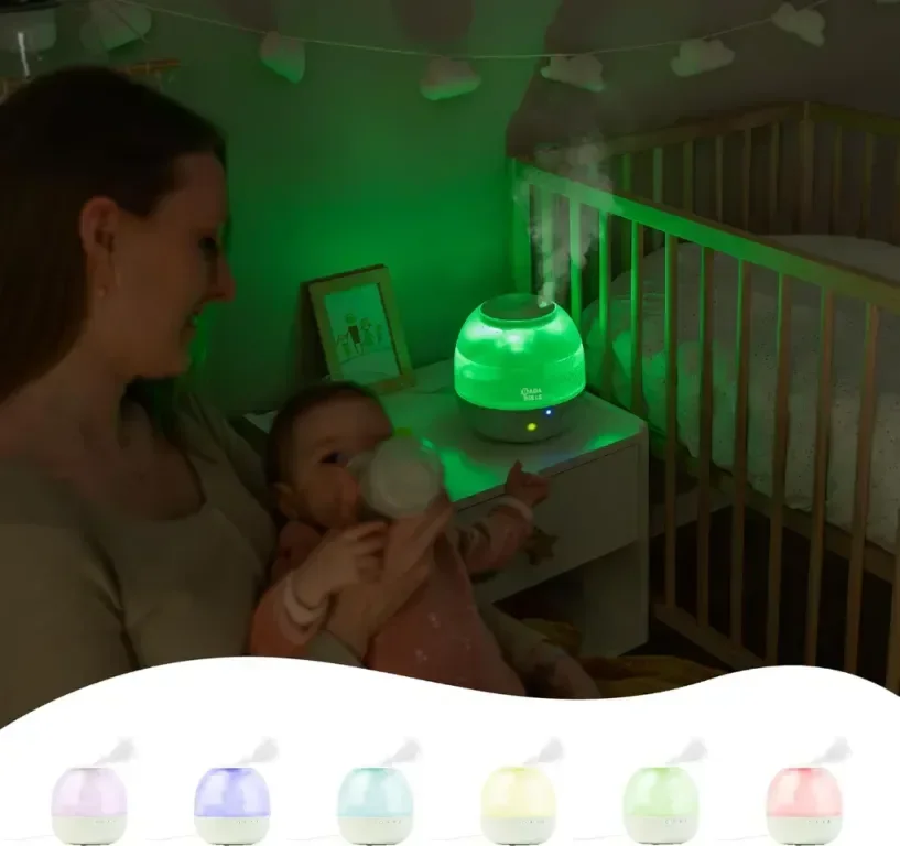 Badabulle Bubble овлажнител-нощна лампа — снимка 3