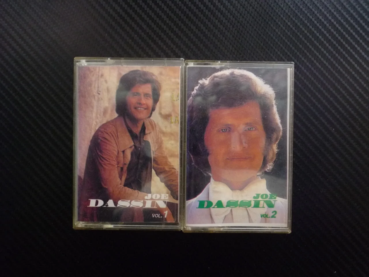 Joe Dassin vol.1, 2 ретро касетки музика автор на песни САЩ Франция най-доброто събрано фенове редки