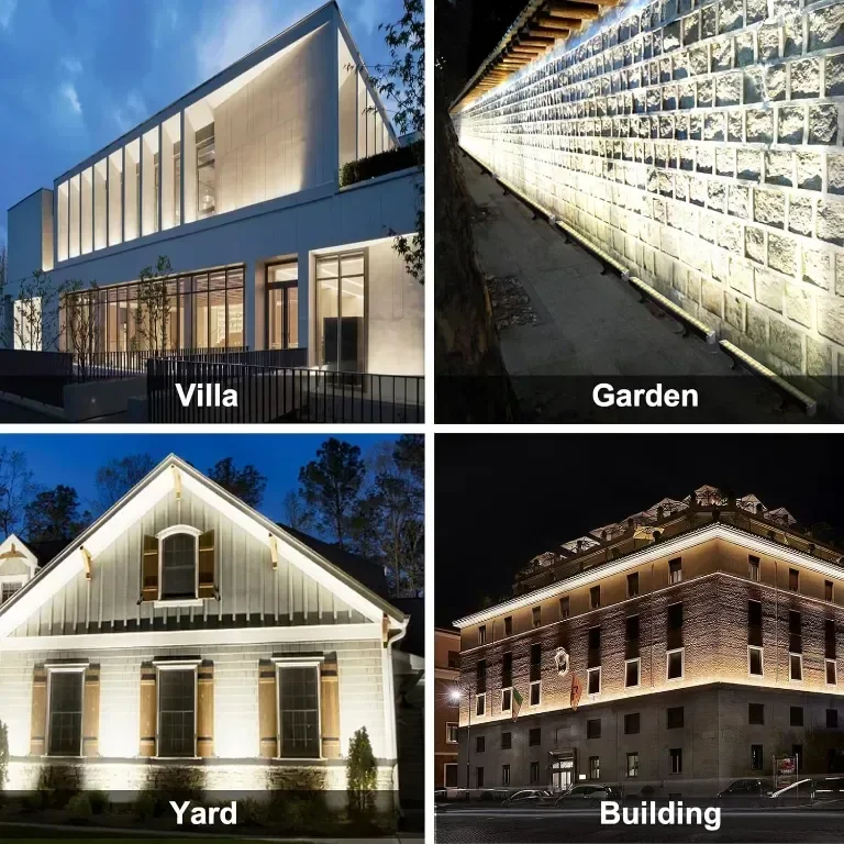 YASOTEK LED лампа за осветяване на стена, 36W 4000K Неурално бяло, 4800 лумена, IP65, 1 метър — снимка 3