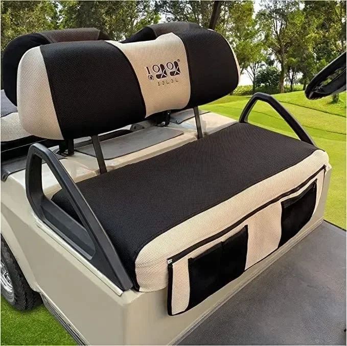 10L0L Калъф за седалка за голф количка EZGO TXT RXV и Club Car DS — снимка 3