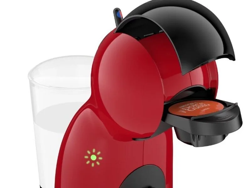 Кафемашина, Krups KP1A3510 NDG PICCOLO XS RED/BLK WE — снимка 4