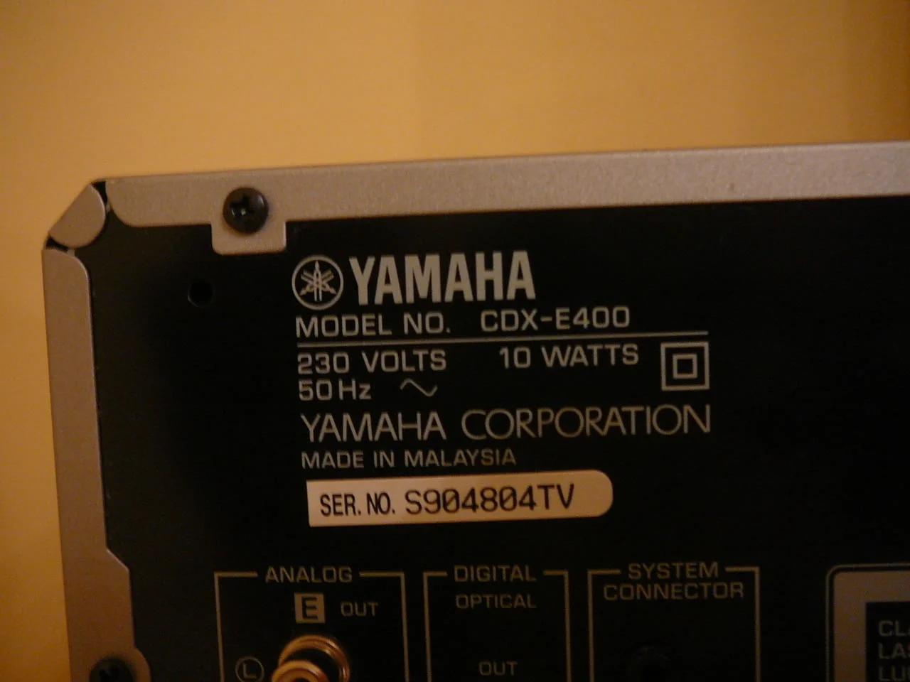 Yamaha rx-e400 i cdx-e400 — снимка 8