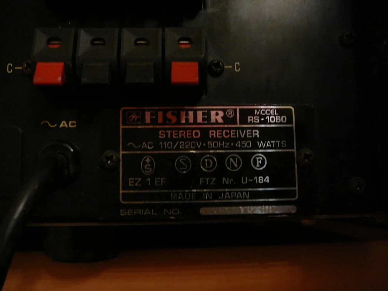 Fisher rs-1060 — снимка 9