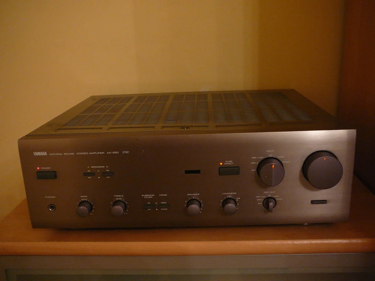 Yamaha ax-550 — снимка 4